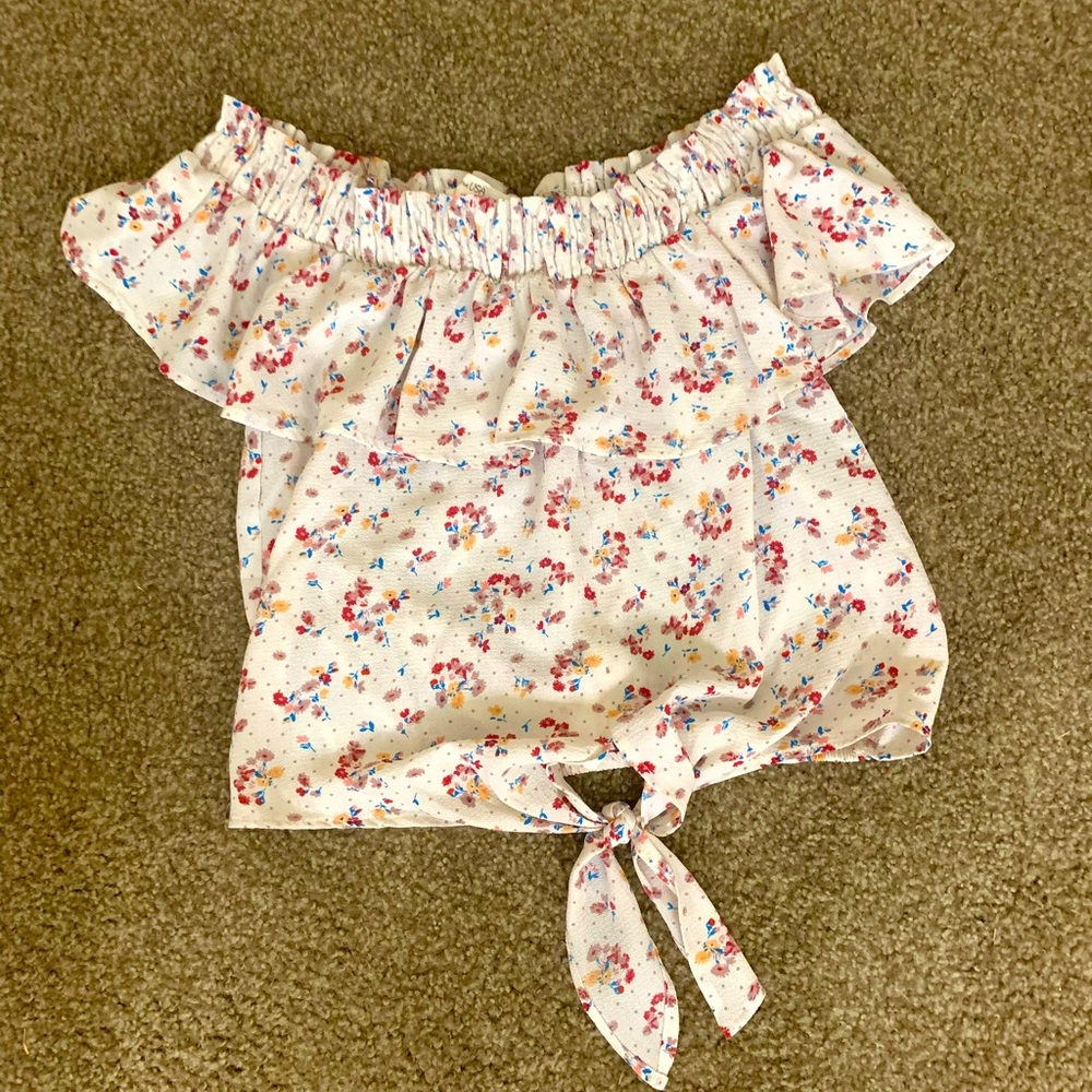Off the shoulder blouse